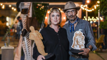 Julie McCullough and Mike Arreaga