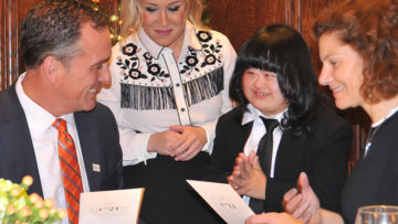 The goal of C21, a pop up dining experience which is staffed entirely by self-advocates with Down syndrome and other disabilities, is to demonstrate to the world that these individuals are ready, willing and able to work.(Photo: Sarah Pebworth)