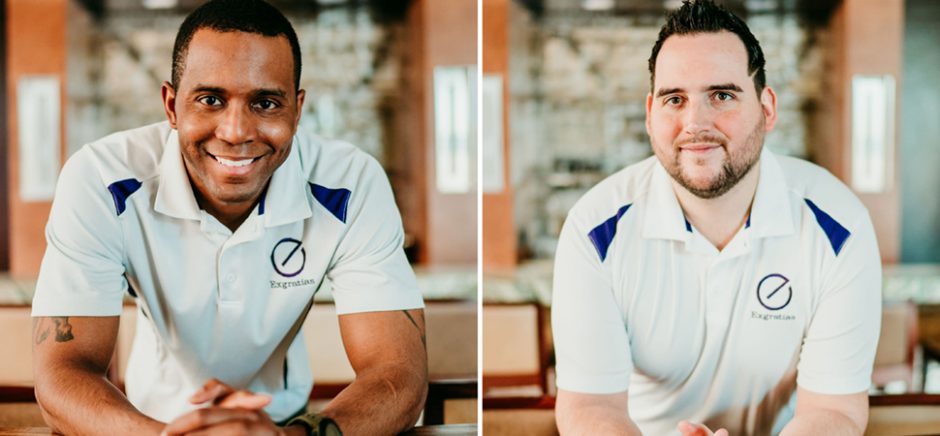 Dallas-based fintech Exgratias co-founders Emanuel Green and Thomas Langehennig [Photos: Courtesy Exgratias]