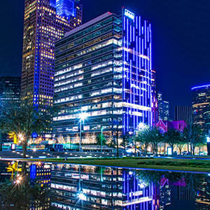 KPMG Plaza Purle Skyline